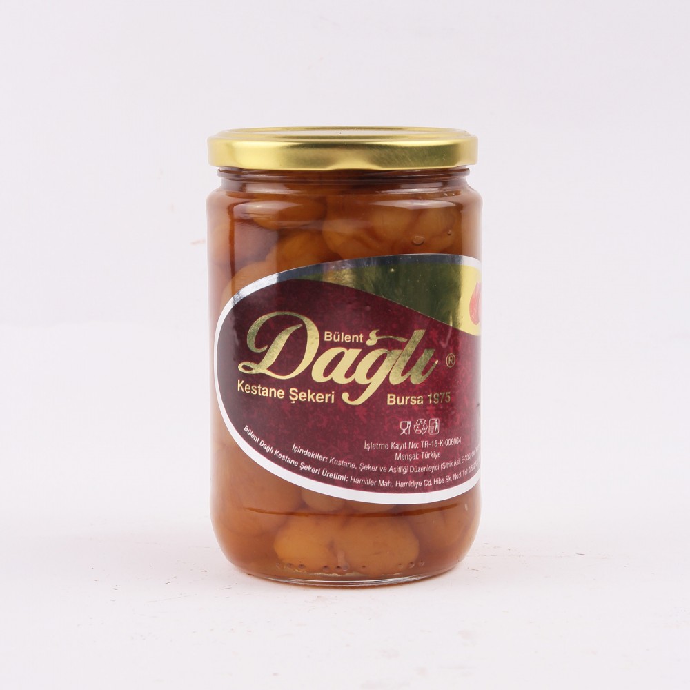 1000 Gr Kavanoz Sade Kestane Şekeri