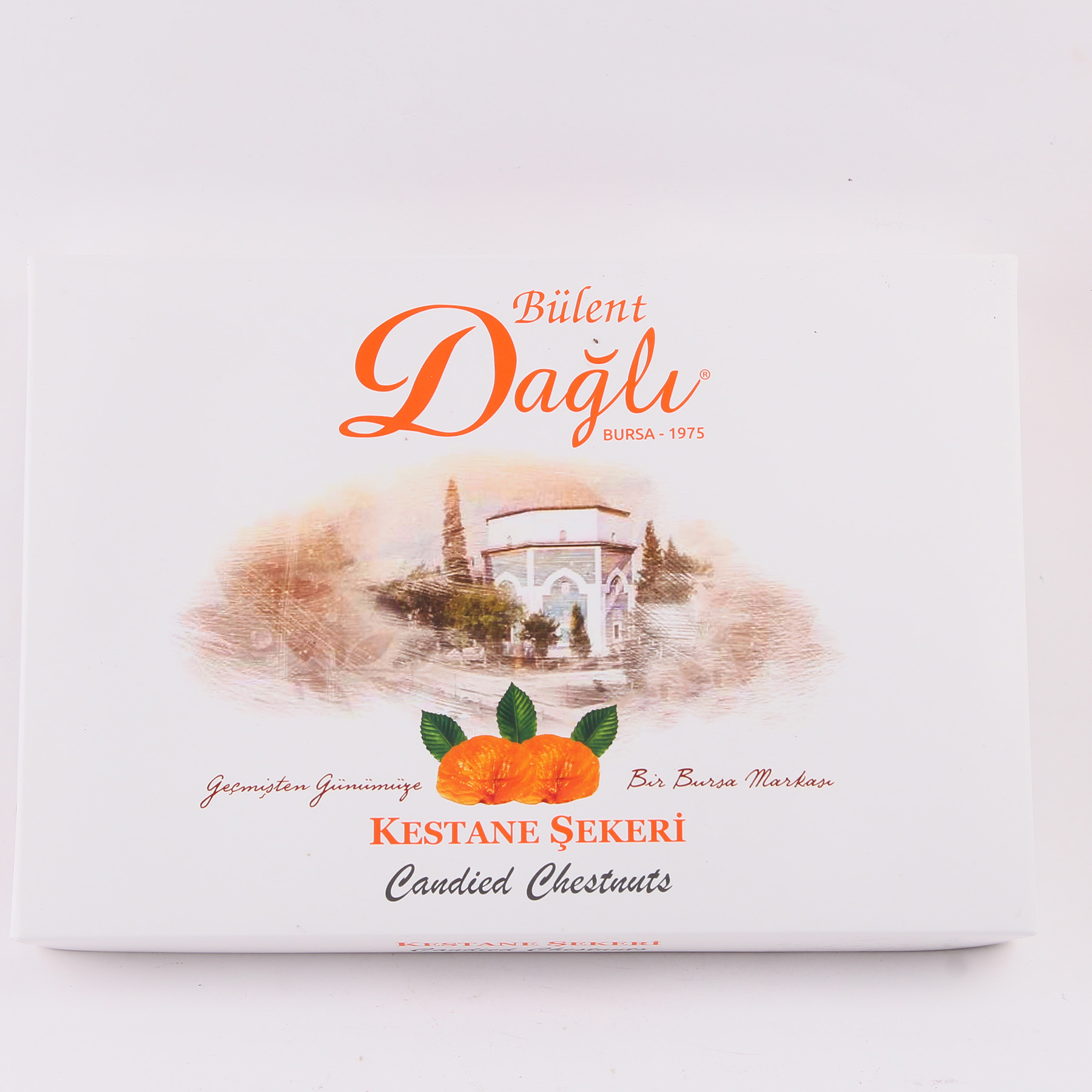 Büyük Hediyelik Kutu 24’lü Sade Kestane Şekeri