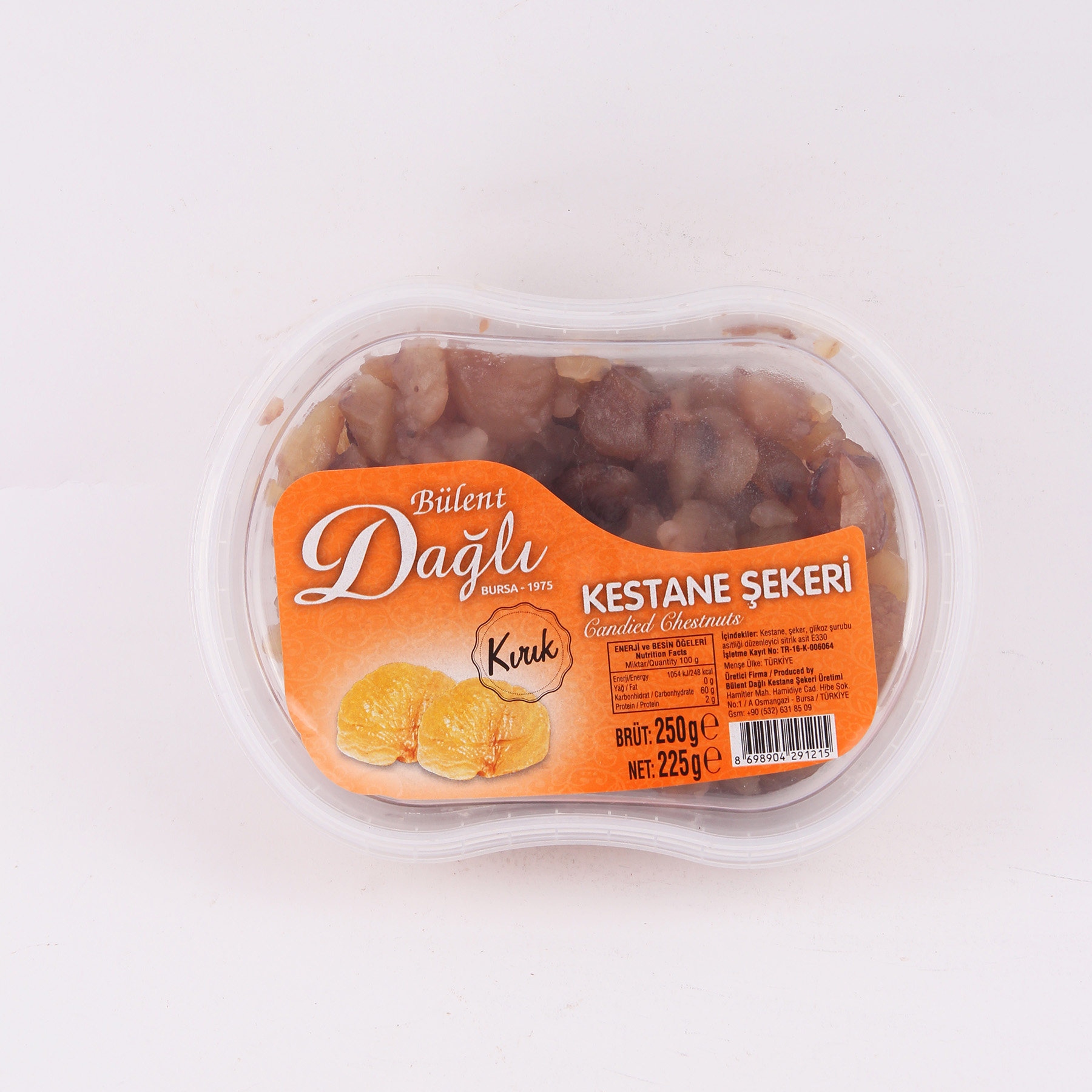 250 Gr Kırık Kestane Şekeri 250 Gr Kırık Kestane Şekeri